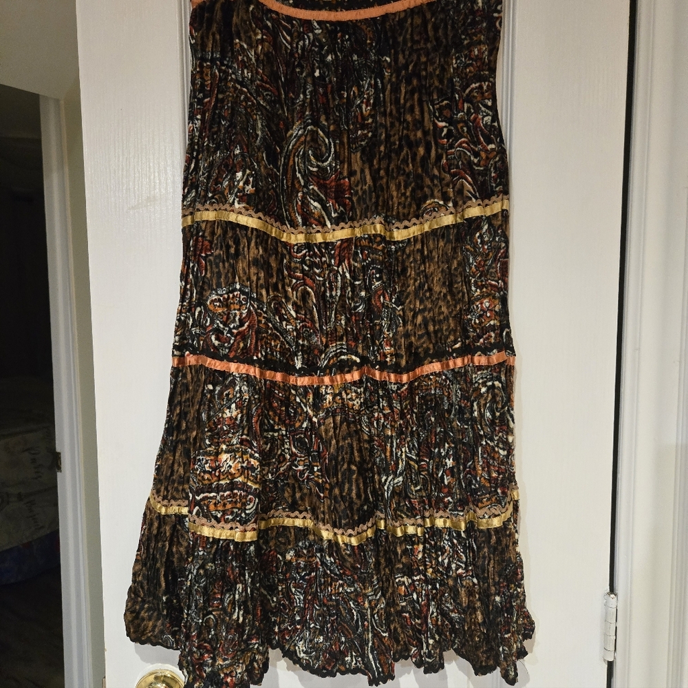 VELOUR SKIRT